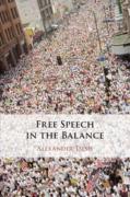 Cover of Free Speech in the Balance