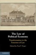 Cover of The Law of Political Economy: Transformation in the Function of Law