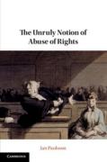 Cover of The Unruly Notion of Abuse of Rights