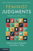 Cover of Feminist Judgments: Health Law Rewritten