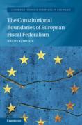 Cover of The Constitutional Boundaries of European Fiscal Federalism