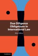 Cover of Due Diligence Obligations in International Law