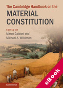 Cover of The Cambridge Handbook on the Material Constitution (eBook)