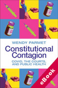Cover of Constitutional Contagion: COVID, the Courts, and Public Health (eBook)