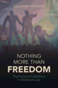 Cover of Nothing More than Freedom: The Failure of Abolition in American Law