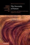 Cover of The Necessity of Nature: God, Science and Money in 17th Century English Law of Nature