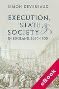 Cover of Execution, State and Society in England, 1660&#8211;1900 (eBook)