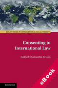 Cover of Consenting to International Law (eBook)
