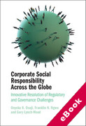 Cover of Corporate Social Responsibility Across the Globe: Innovative Resolution of Regulatory and Governance Challenges (eBook)