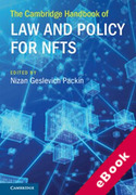 Cover of The Cambridge Handbook of Law and Policy for NFTs (eBook)