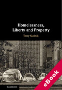 Cover of Homelessness, Liberty and Property (eBook)