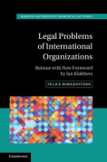 Cover of Legal Problems of International Organizations - Reissue with New Foreword by Jan Klabbers
