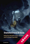 Cover of Statelessness in Asia (eBook)