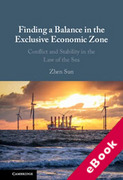 Cover of Finding a Balance in the Exclusive Economic Zone: Conflict and Stability in the Law of the Sea (eBook)