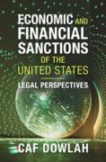 Cover of Economic and Financial Sanctions of the United States: Legal Perspectives