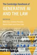 Cover of The Cambridge Handbook of Generative AI and the Law: Transatlantic Perspectives