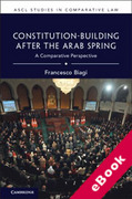 Cover of Constitution Building After the Arab Spring: A Comparative Perspective (eBook)