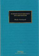 Cover of Foreign State Immunity and Arbitration