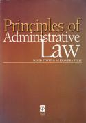 Cover of Principles of Administrative Law