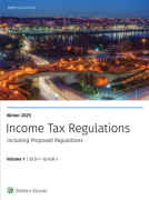 Cover of CCH U.S. Income Tax Regulations - Winter 2025 Edition