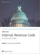 Cover of CCH U.S. Internal Revenue Code: Income, Estate, Gift, Employment and Excise Taxes - Winter 2025 Edition