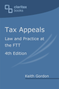 Cover of Tax Appeals: Law and Practice at the FTT