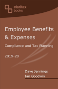 Cover of Employee Benefits and Expenses: Compliance and Tax Planning 2019-20