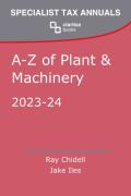 Cover of A-Z of Plant &#38; Machinery 2023-24