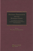 Cover of National Parliaments and the European Union: The Constitutional Challenge for the Oireachtas and Other Member State Legislatures