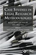 Cover of Case Studies in Legal Research Methodologies: Reflections on Theory and Practice