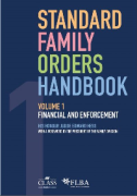 Cover of Standard Family Orders Handbook Volume 1: Financial and Enforcement
