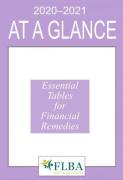 Cover of At A Glance 2020-21: Essential Tables for Financial Remedies