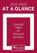 Cover of At A Glance 2021-22: Essential Tables for Financial Remedies