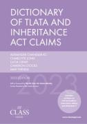 Cover of Dictionary of TLATA and Inheritance Act Claims 2023