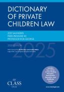 Cover of Dictionary of Private Children Law 2025