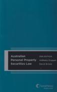 Cover of Australian Personal Property Securities Law