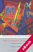 Cover of Constitution of Canada: A Contextual Analysis (eBook)