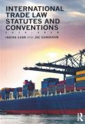 Cover of International Trade Law Statutes and Conventions 2016-2018
