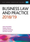 Cover of CLP Legal Practice Guides: Business Law and Practice 2018/19