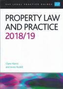 Cover of CLP Legal Practice Guides: Property Law and Practice 2018/19