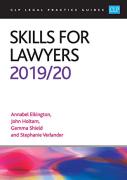 Cover of CLP Legal Practice Guides: Skills for Lawyers 2019/20