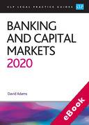 Cover of CLP Legal Practice Guides: Banking and Capital Markets 2020 (eBook)