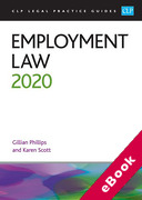 Cover of CLP Legal Practice Guides: Employment Law 2020 (eBook)