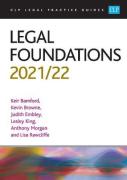 Cover of CLP Legal Practice Guides: Legal Foundations 2021/22