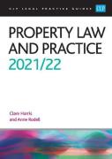 Cover of CLP Legal Practice Guides: Property Law and Practice 2021/22