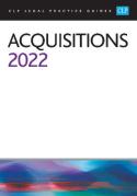Cover of CLP Legal Practice Guides: Acquisitions 2022