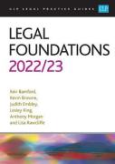 Cover of CLP Legal Practice Guides: Legal Foundations 2022-23