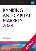 Cover of CLP Legal Practice Guides: Banking and Capital Markets 2023 (eBook)