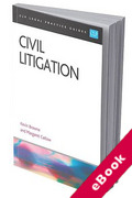 Cover of CLP Legal Practice Guides: Civil Litigation 2023-24 (eBook)