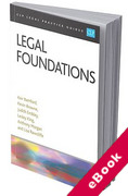 Cover of CLP Legal Practice Guides: Legal Foundations 2023-24 (eBook)